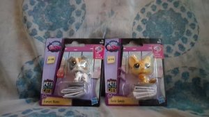 Обзор на две фигурки Литл Петс Шоп*Littiest PetShop