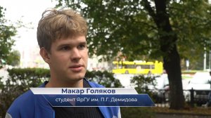 Макар Голяков – про акцию «Дерево Жизни» в ЯрГУ