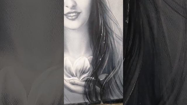 Портрет . Рисую портрет.