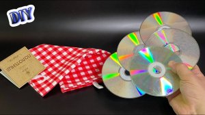 ВЫРЫВАЮТ КРАСОТУ ИЗ РУК😱УТИЛИЗАЦИЯ DVD ДИСКОВ🔊ИГРУШКА НА ЕЛКУ СВОИМИ РУКАМИ