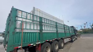 Отгрузка с завода сэндвич панелей 150 мм миниральная вата толщина металла 0,5 мм #дельтаплюс#китай