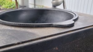 как правильно обжечь казан  лайфхак от разборыча