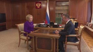 В. Матвиенко и Министр транспорта обсудили меры поддержки семей с детьми в транспортной сфере