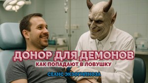 ДОНОР ДЛЯ ДЕМОНОВ. КАК ПОПАДАЮТ В ЛОВУШКУ