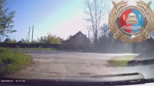 Момент наезда на ребёнка-велосипедиста заснял видеорегистратор