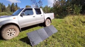 Складная солнечная панель —  CTOLITY SPC 200: 200 Вт, ETFE покрытие, IP68.