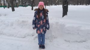Стихотворение "Зима".  Читает Босс Анастасия