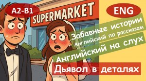 Дьявол в деталях.English. Смешной анекдот на английском для начинающих (А2-B1) | Английский на слух