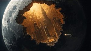 The Inner Sanctum’s Glow 🌙🏙️ 2-Hour Mysterious Ambience ｜ Inverted City Soundscape ｜ Awe-Inspiring