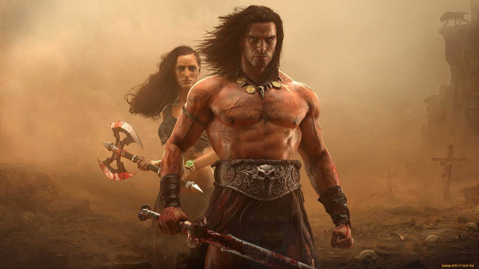 Conan Exiles 5 часть.Дела темные,дела страшные...Домашний питомец-носорог.Мстя за хозяйку. смотреть онлайн