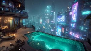 View from the Top of the World ｜ A Cyberpunk Ambient Mix for Reading