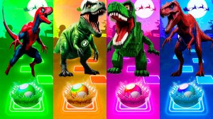 Coffin Dance Динозавры 151 уровень - Мультики про Динозавров | МУЛЬТФИЛЬМЫ ДИНОЗАВРЫ в Tiles Hop