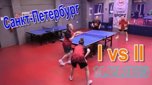 Финал! I vs II Чирков/Стрижанов (1323) - Минин/Шамахова (1219) настольный теннис 14.09 Парный турнир