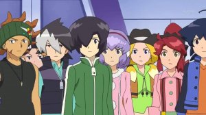 Сериал Битвы маленьких гигантов - 1 сезон 8 серия / Danball Senki