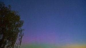 😍Северное сияние прошедшей ночью увидели жители подмосковной деревни Мураново😍