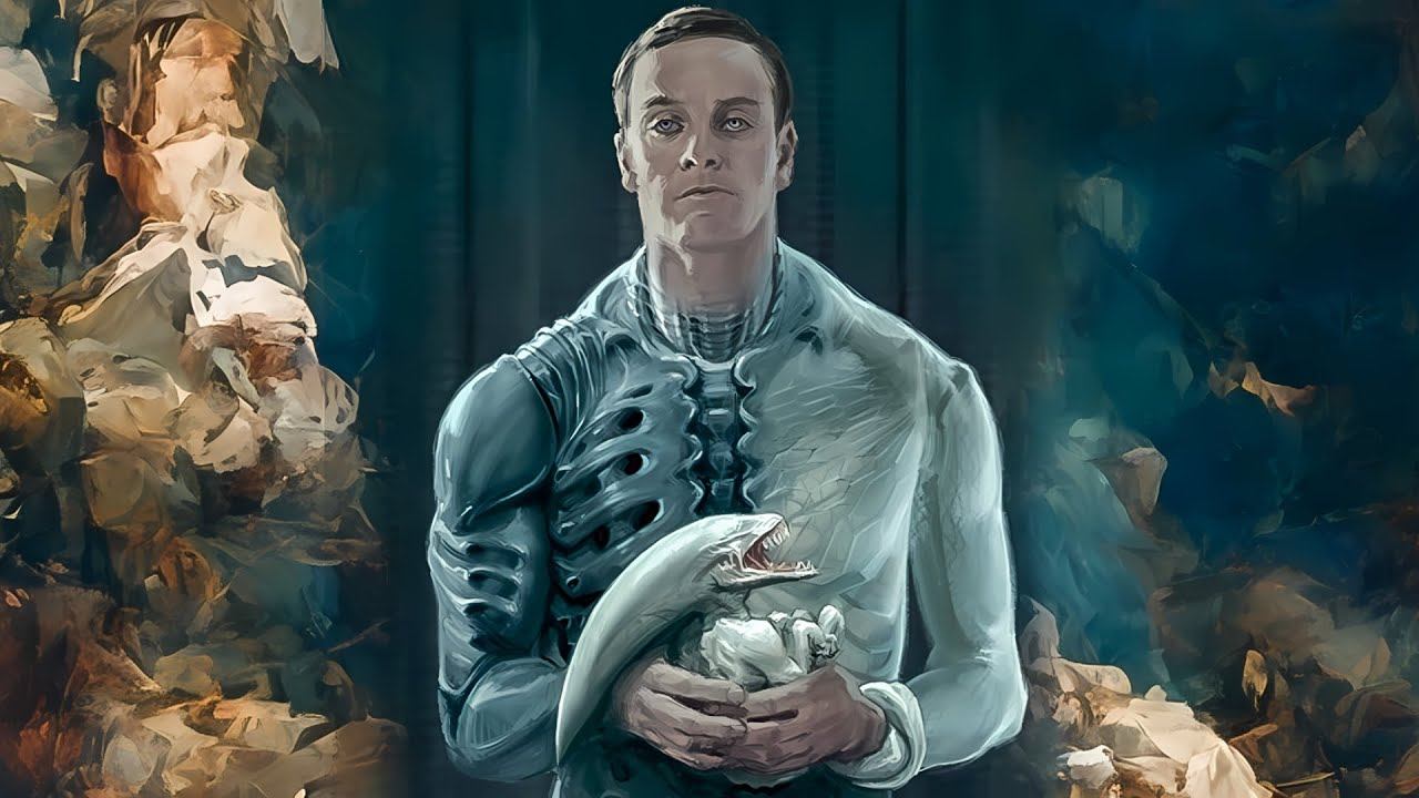 Уолтер или Дэвид: Кто на самом деле выжил в Чужом Завет? #чужой #прометей #завет смотреть онлайн