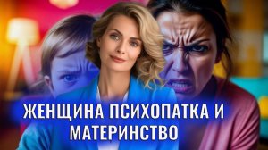 Женщина психопатка и материнство