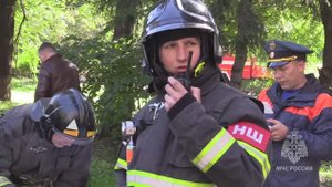 Быстрее, чем на перемене: ХГУ провёл идеальную эвакуациюна пожарных учениях
