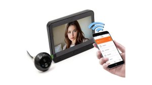 Видеоглазок с 4G модулем и монитором TapCam HW-436