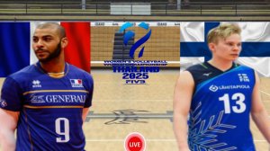 ВОЛЕЙБОЛ ЧЕМПИОНАТ МИРА (МУЖЧИНЫ).  ФРАНЦИЯ - ФИНЛЯНДИЯ.  ПРЯМАЯ ТРАНСЛЯЦИЯ