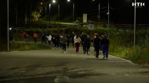 В Нягани состоялся ежегодный «Ночной забег»