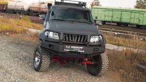 УАЗ "настоящий ПАТРИОТ" и полимочевина ARMORLINE