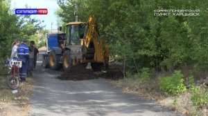 Устранение порыва в Зуевке