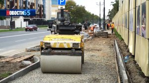 На финишной прямой. В Южно-Сахалинске завершается ремонт участка проспекта Победы