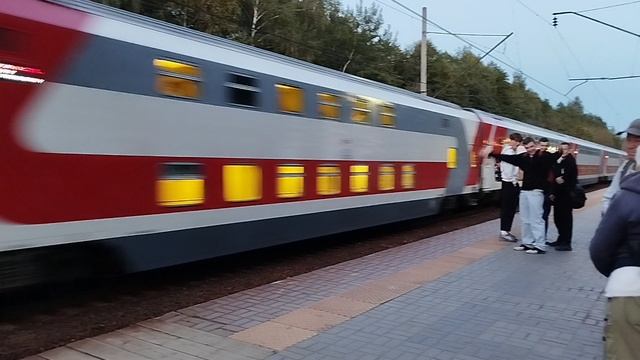 ЭП2К-455 с поездом 016Й Москва-Самара смотреть онлайн