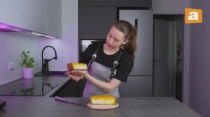 Кондитератье. Чизкейк с апельсиновым слоем