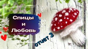 Отчет 3 в марафоне Спицы и любовь #спицы_и_любовь