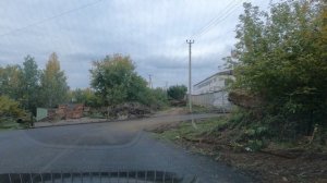 Дорога через гаражи