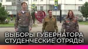 В Новгородской области бойцы студотрядов поддерживают выборы личным примером