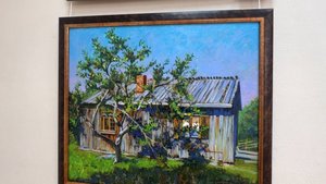 «Мой нарисованный мир». В Красноармейске проходит выставка Александра Беглова