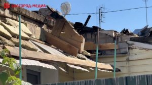 В Белгороде восстановят частный дом, пострадавший в результате атаки ВСУ 10 сентября