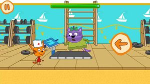 Три Кота|Карамелька личный Фитнес Тренер Горчицы|Мультик Три Кота Прививки Смотреть