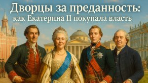 Императрица и её фавориты: как Екатерина II раздавала дворцы, титулы и души