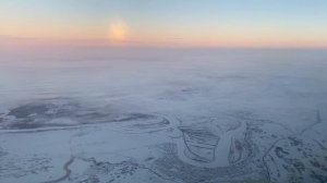 Красивый закат.