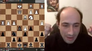 Очень радостные шахматы! Дал джазу с GM (2949) Лука Марони