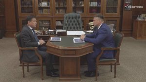 Глава Серпухова Алексей Шимко доложил губернатору региона о переменах в округе