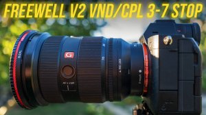 Лучший светофильтр Freewell V2 VND/CPL 3-7 Stop⚡ Гибридный переменный и полярик + Glow Mist 1/4 👍