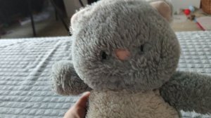 играем в мягкого плюшевого котика