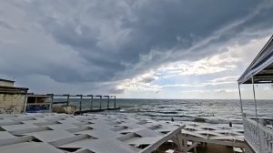 Смерч в море Лермонтово