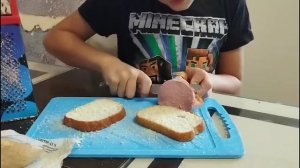 Фирменный рецепт приготовления бутерброда от Майнкрафт Елисея!