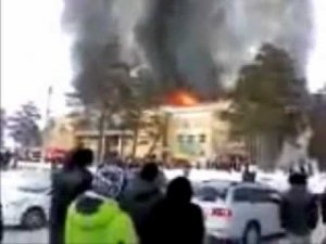 пожар...лесосибирск красный яр