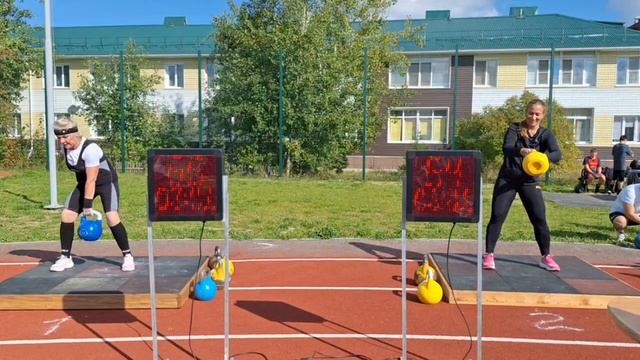 Рывок - 129 подъёмов. Сафонова Анна. Фестиваль "Сила Югры" смотреть онлайн