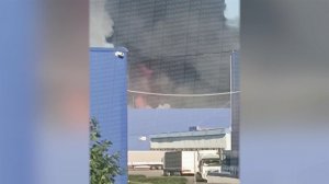 Пожары зафиксированы на военных объектах в Киевской области