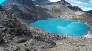 Верхние Софийские озера,вид с перевала Иркиз