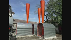 Газовая противоградовая пушка собственного производства