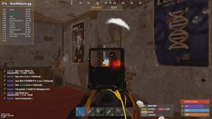 Разминка на комбате Rust